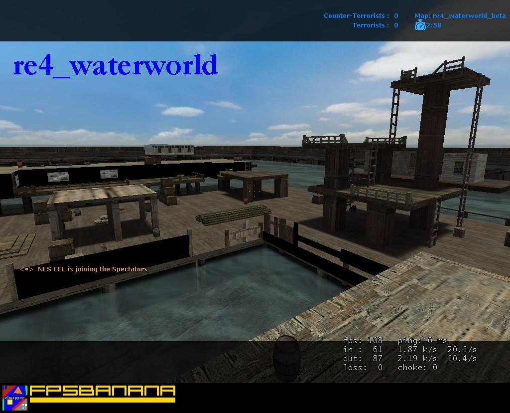 re4_waterworld [CounterStrike Source] [Mods]