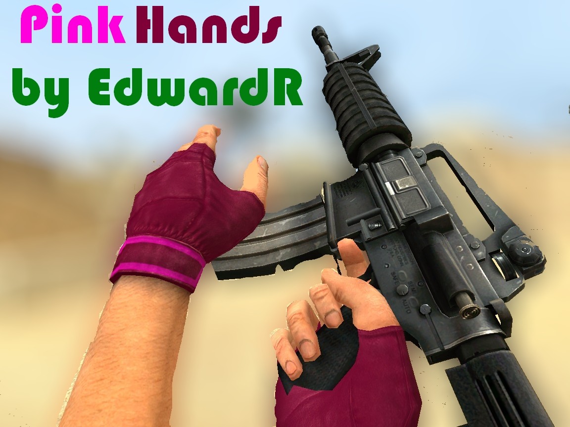 Pink Hands by EdwardR