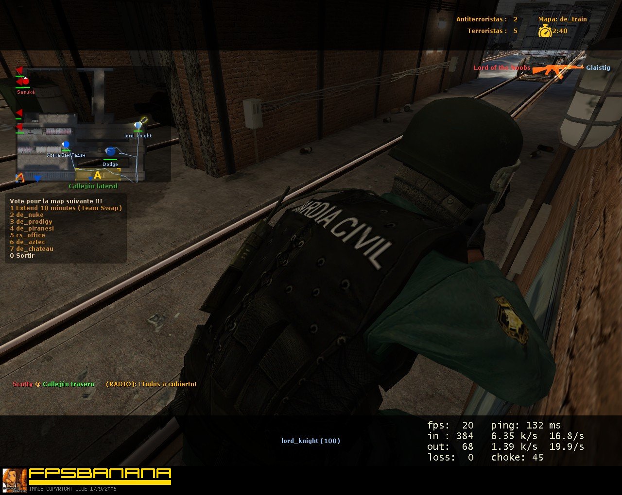 Gign Spanish UEI Civil Guard Mod for Counter-Strike: Source | CS:S Mods