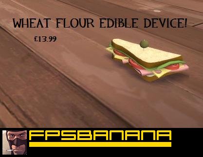 Wheat Flour Edible Device