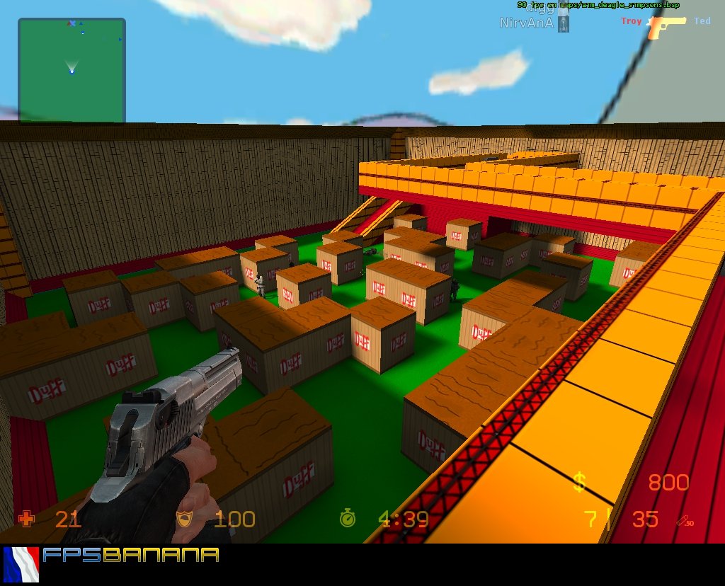 aim_deagle_simpsons Mod for Counter-Strike: Source | CS:S Mods