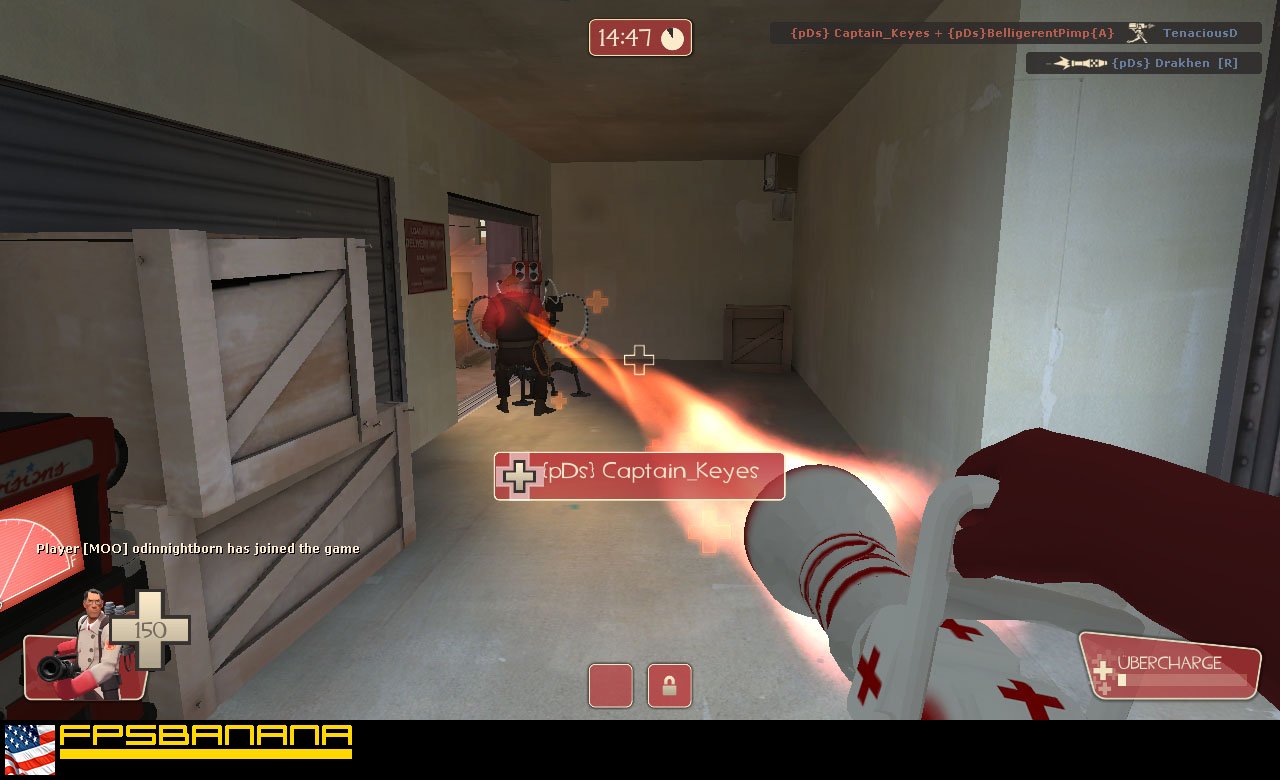 White/Red Medi-Gun V.1