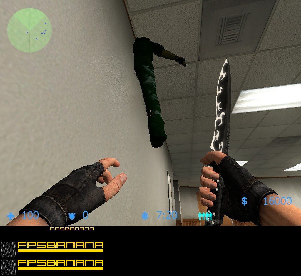 Ghosts' Knife Mod for Counter-Strike: Source | CS:S Mods