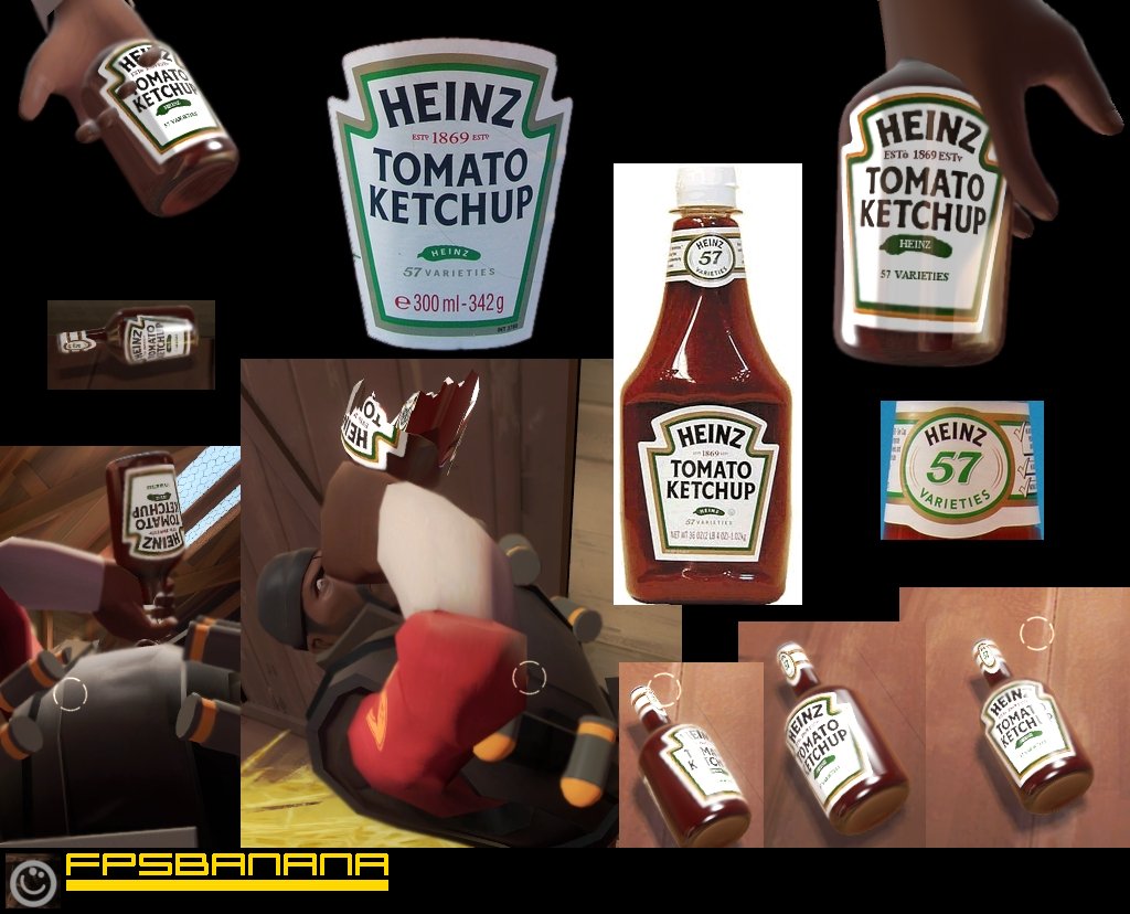 Heinz Tomato Ketchup bottle