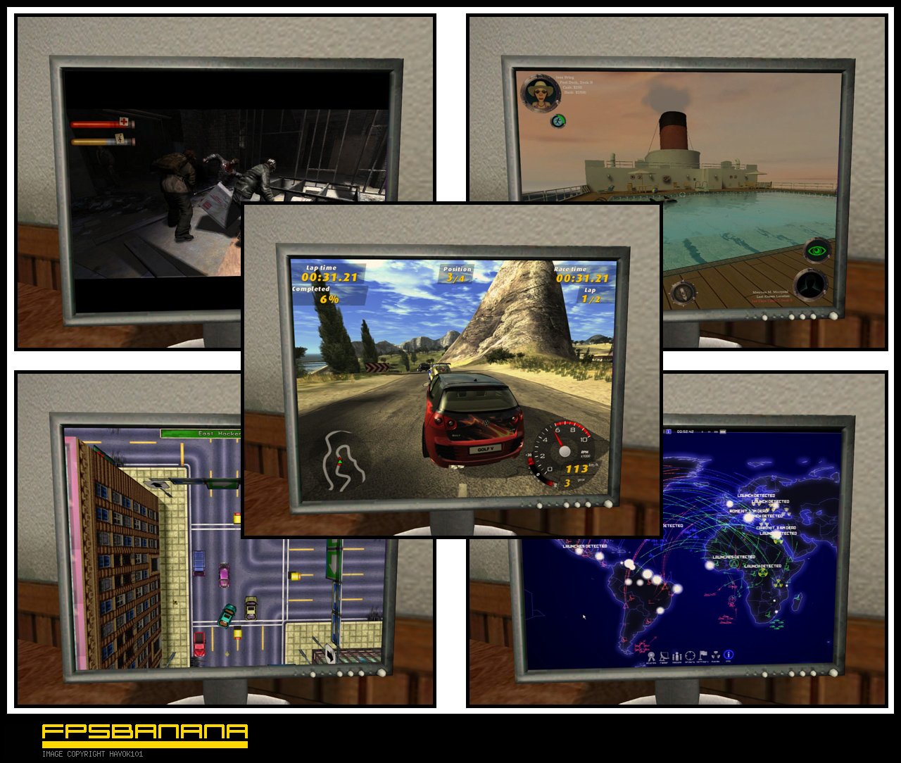 Computer Screen Pack Mod for Counter-Strike: Source | CS:S Mods