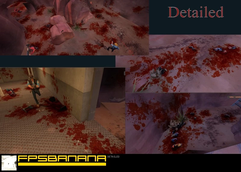 Exaggerated Blood Decals