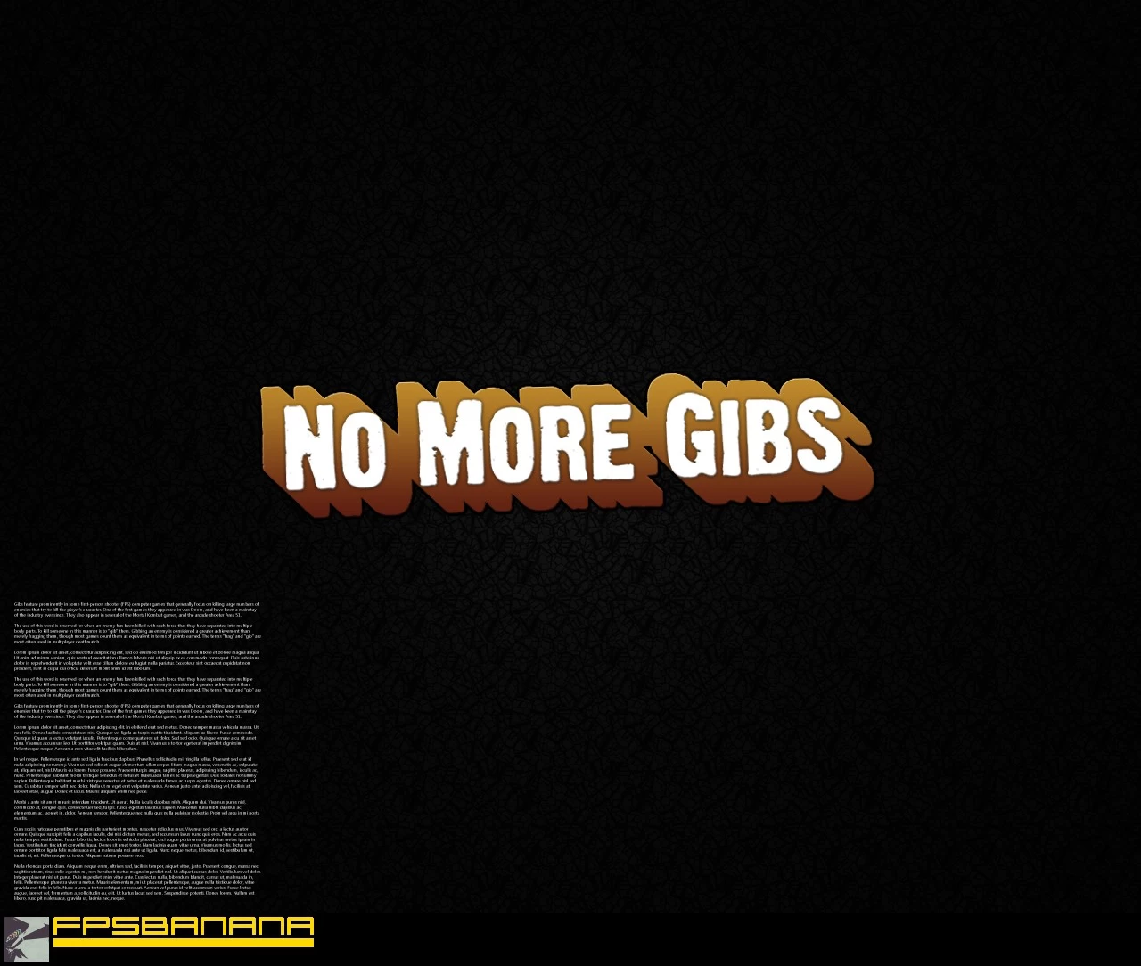 No Gibs
