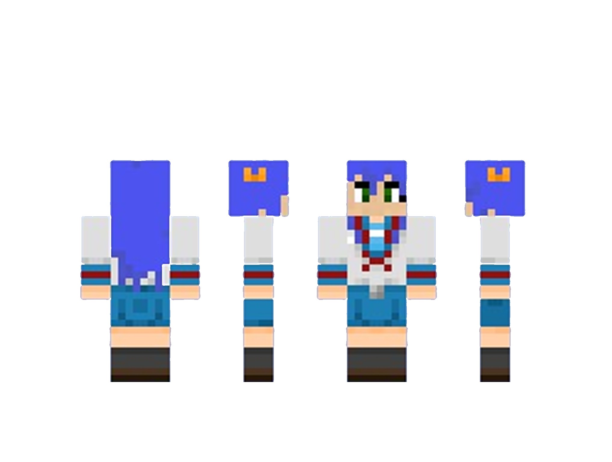 dark link minecraft skin