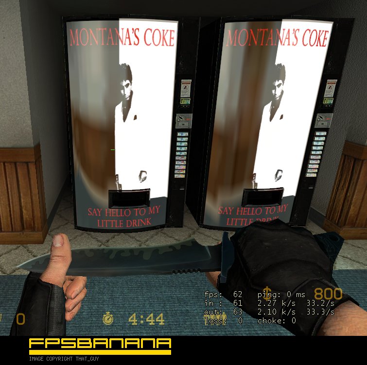 Scarface vending machine [Counter-Strike: Source] [Mods]