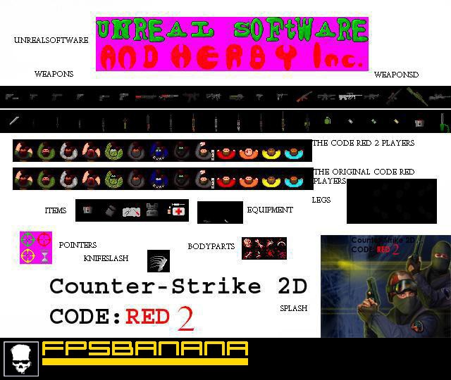CS:2D CODE: RED 2 Mod for CS2D | CS2D Mods