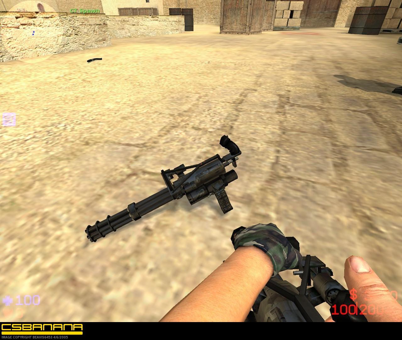 Black Vulcan Minigun [Counter-Strike: Source] [Mods]