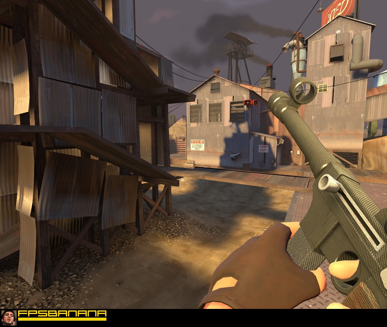 Green Carbon Sub Machine Gun