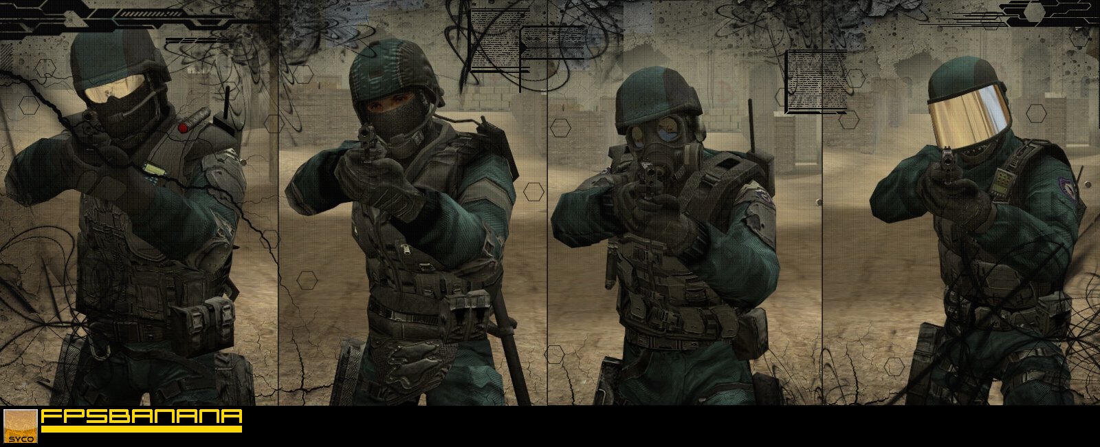 counter strike source counter terrorist skins