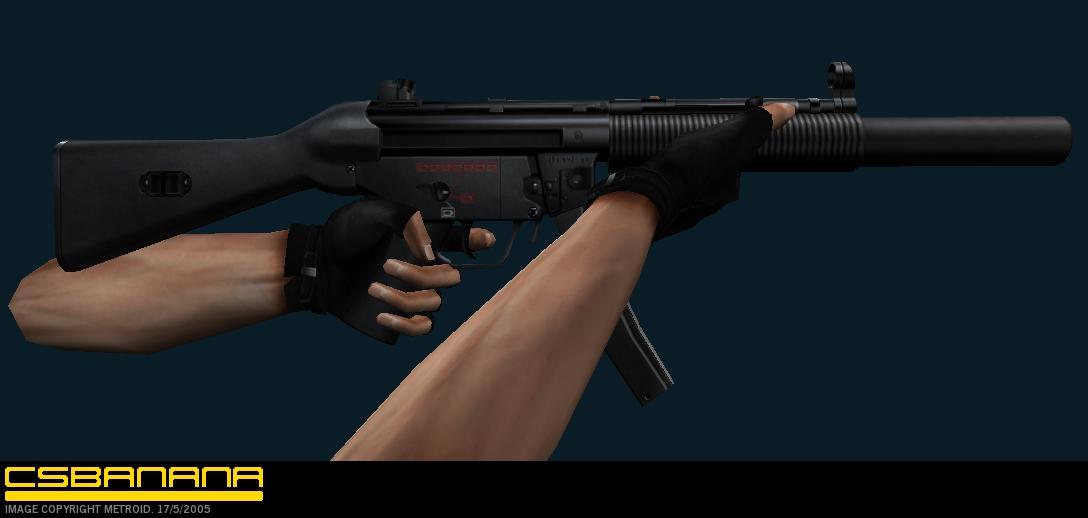 Condition Zero MP5-SD smgs in Counter-Strike 2