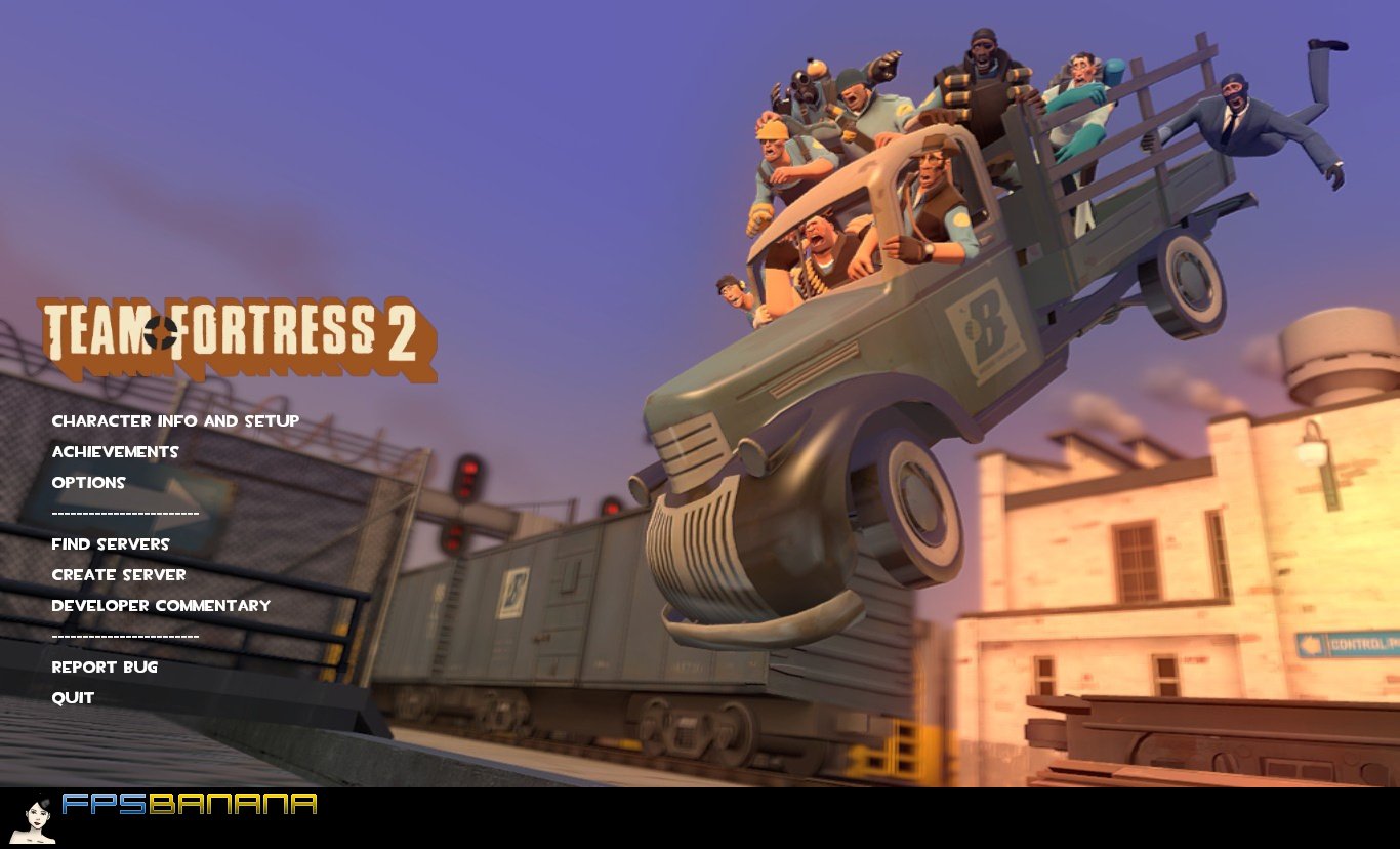 BLU Team In A Truck [Team Fortress 2] [Mods]