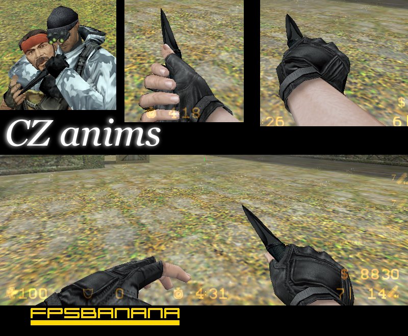 Download Standard knife from condition zero with case haranded