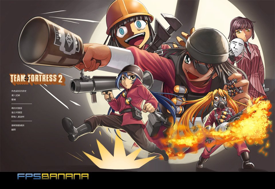 Team Fortress 2 Video game Joke Anime, show yourself, game, poster png |  PNGEgg