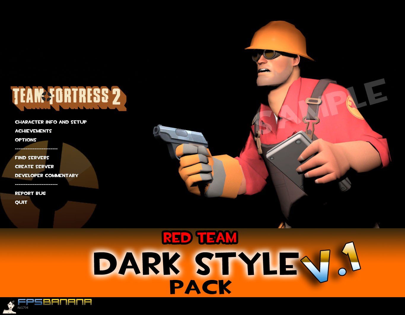 Red Team - Dark Style GUI Pack