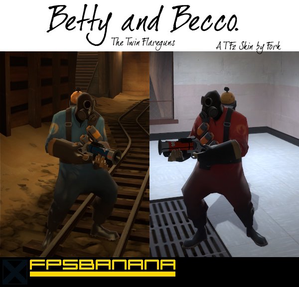 Betty and Becco,The FlareTwins