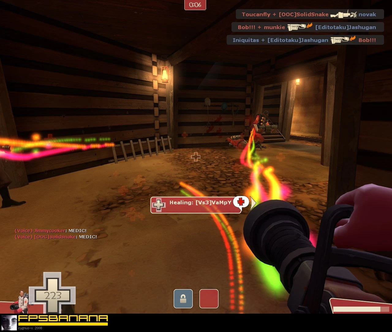 Rainbow medic beam