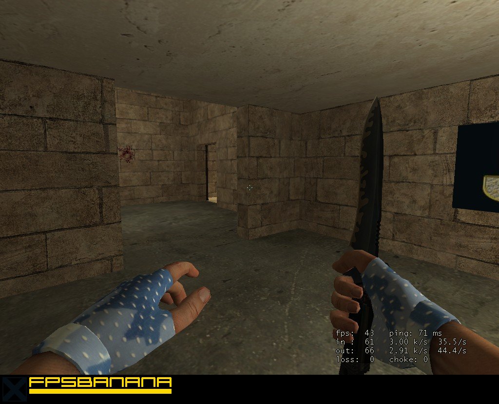 Aquatic Camo Gloves