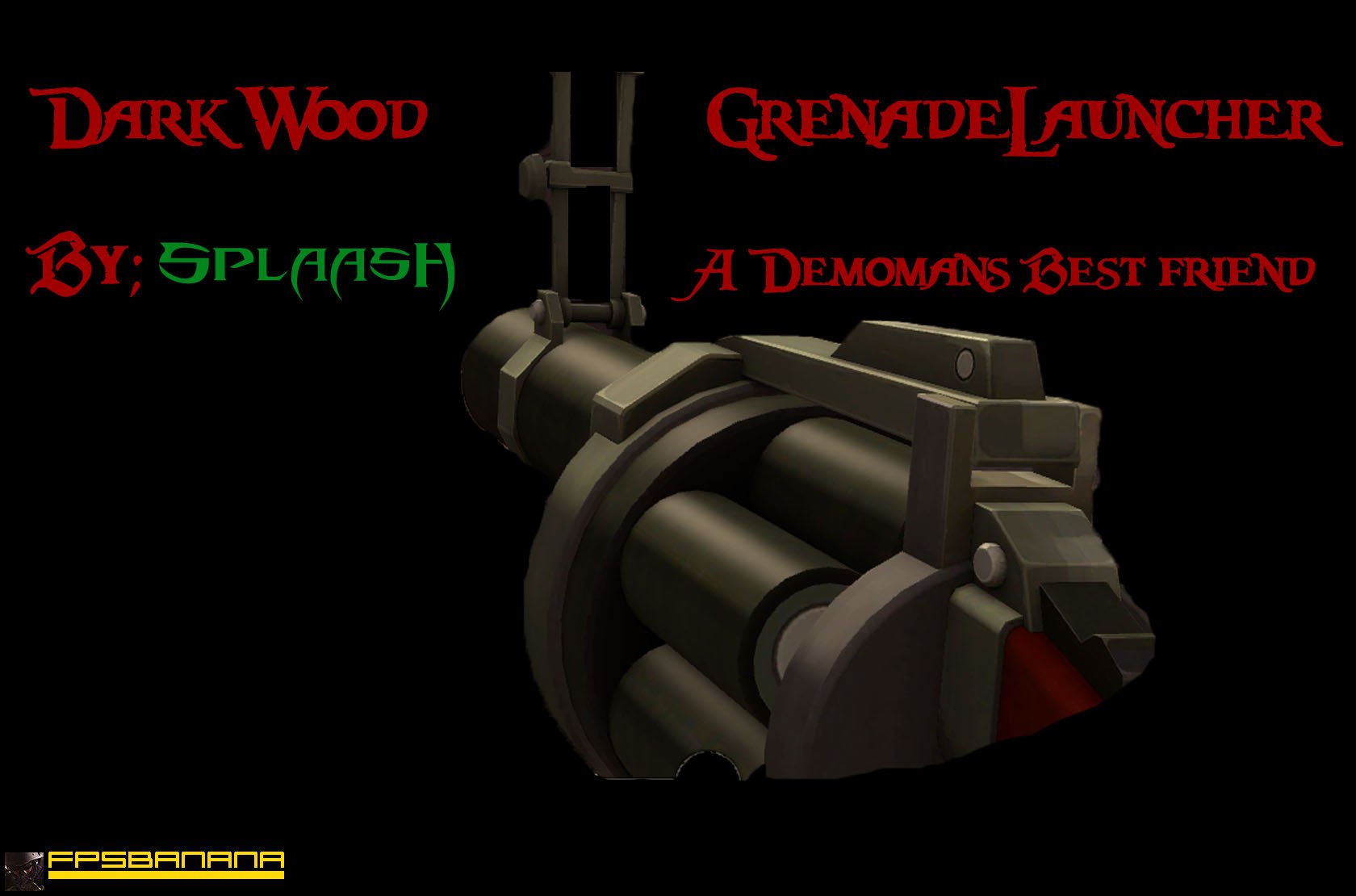 Dark Wood Launcher