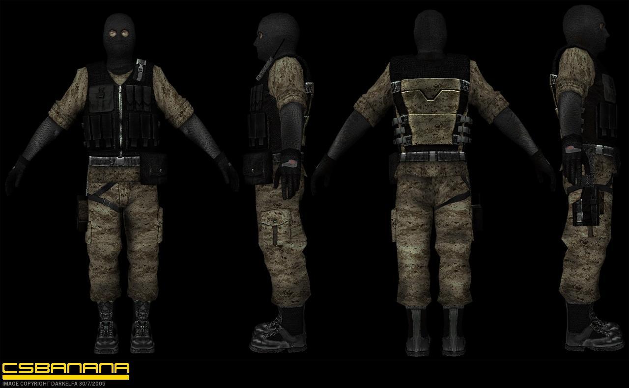 Desert Marpat Terrorist