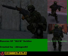 Russian SF "ALFA" Operator