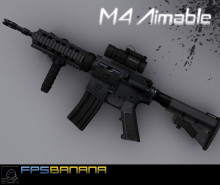 M4 Aimable on DMG anims (CoD4 Style)