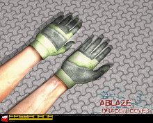 Ablaze - Dragon gloves