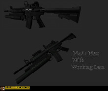 M4A1 Max With Working Lam