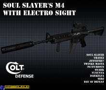 Soul Slayer's M4 with Electro Sight