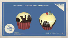 Cupcakes! Sticky Jumper Stickys