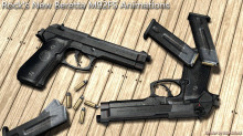 Rock's New Beretta M92FS Animations