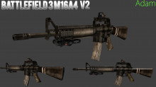 Battlefield 3 M16A4 V2