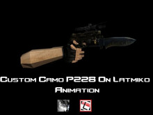 Custom Camo P228 On Latmiko Animation