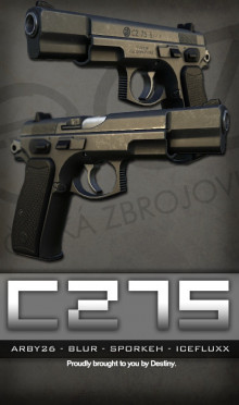 CZ75 On Sporkeh's Animations.