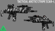 Tactical Arctic Stripe SCAR-L
