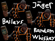 Jägermeister, Baileys or random whiskey?