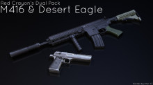 M416 & Desert Eagle