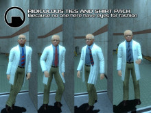 Ridiculous Ties and shirt pack