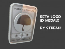 Beta Logo ID Medals
