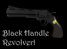 Black Handle Revolver