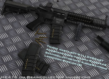 HK416 on BrainCollector animations