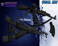 Black Scoped AK-47 (CS:CZ Version)