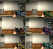 Tiger camo Pack on Default M4A1
