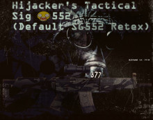 Hijacker's Tactical Sig sg552 (Default SG552 Retex