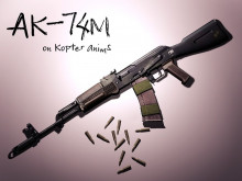Twinke AK-74M on Kopter Anims