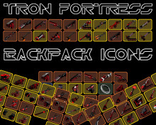 Tron Fortress: Backpack Icons