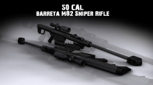 50 Cal M82 Sniper Rifle